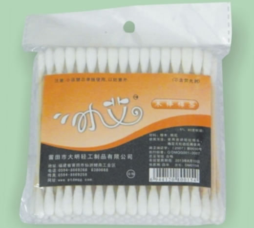 小艾木棒棉签招商代理 80支 大明轻工制品
