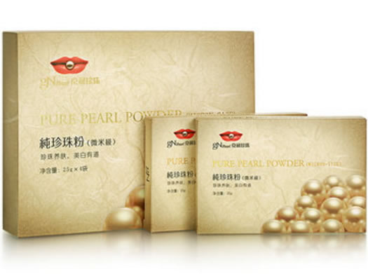 京润珍珠京润珍珠纯珍珠粉(微米级)招商代理 25g*4袋 海南京润珍珠