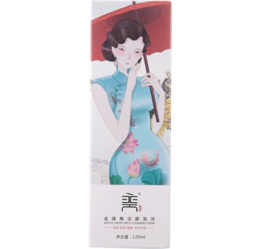 天美纪金缕梅洁颜泡沫