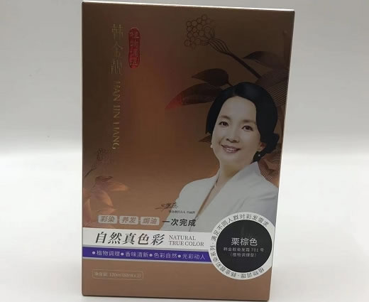 韩金靓染发霜701号(植物调理型)