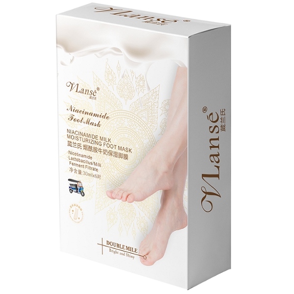 葳兰氏/VLanse烟酰胺牛奶保湿脚膜招商代理 葳兰氏
