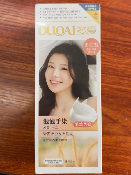 多爱云朵泡泡染发摩丝6-73