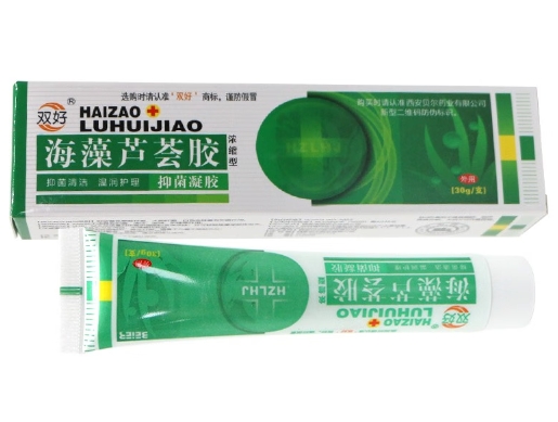 海藻芦荟胶抑菌凝胶