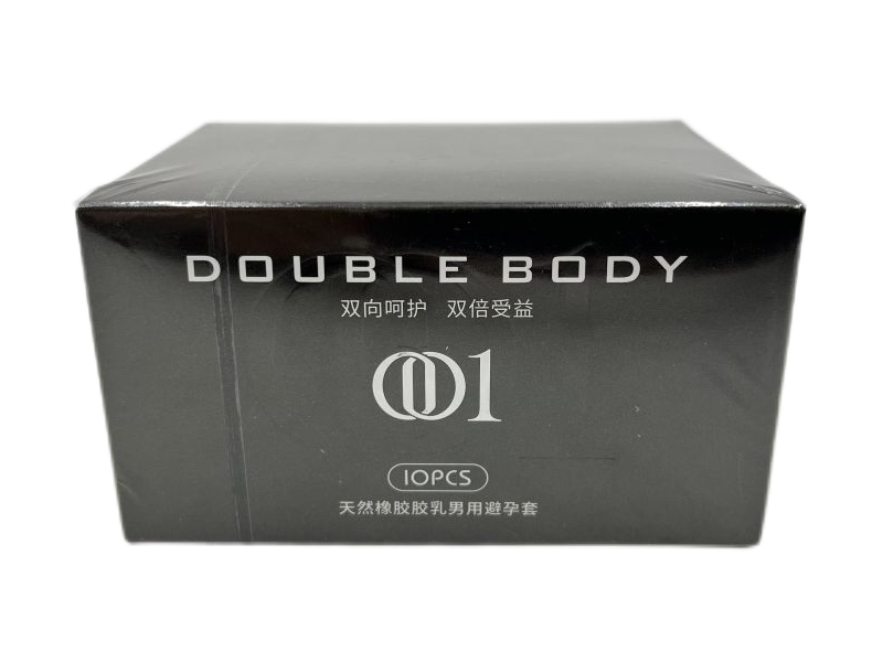 Double Body/001天然胶乳橡胶男用避孕套招商代理 双向呵护