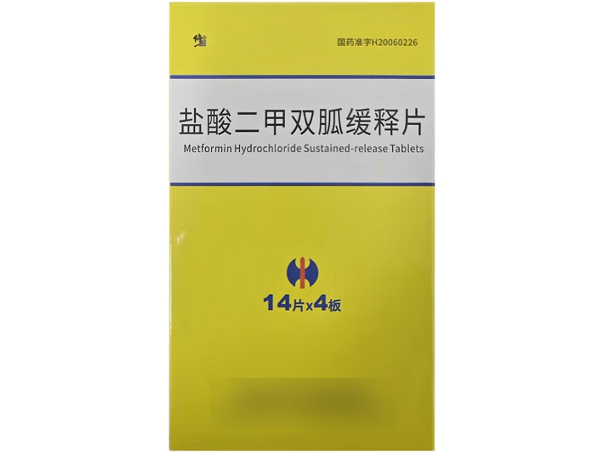 修正盐酸二甲双胍缓释片招商代理 56片 修正