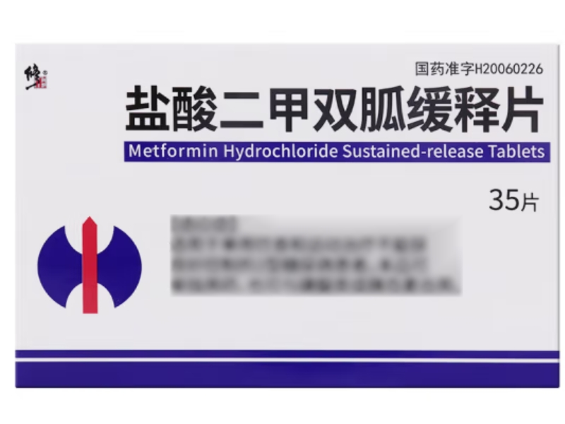 修正盐酸二甲双胍缓释片招商代理 35片 修正