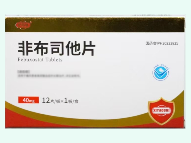 熙药师非布司他片招商代理 12片