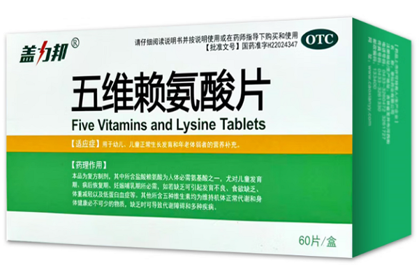 盖力邦五维赖氨酸片招商代理 60片