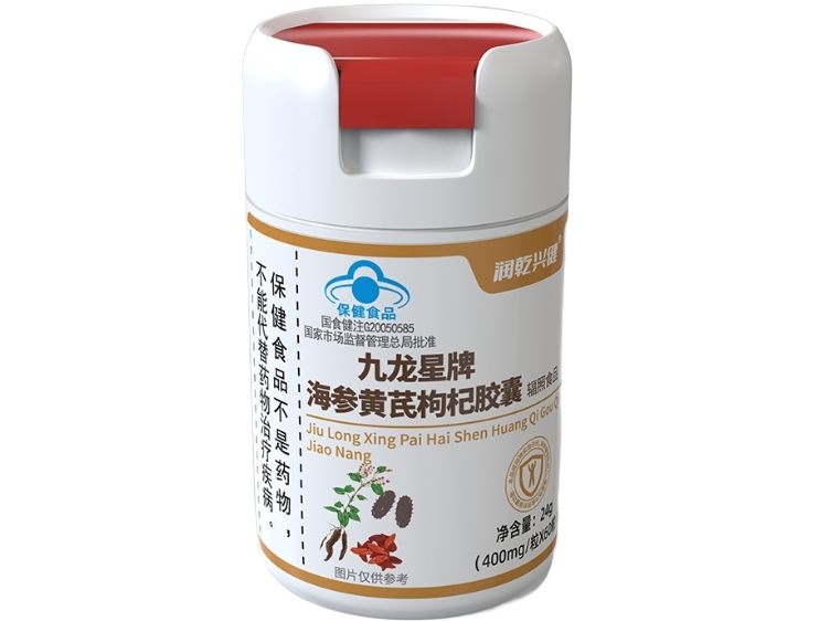 润乾兴健九龙星牌海参黄芪枸杞胶囊招商代理 润乾兴健