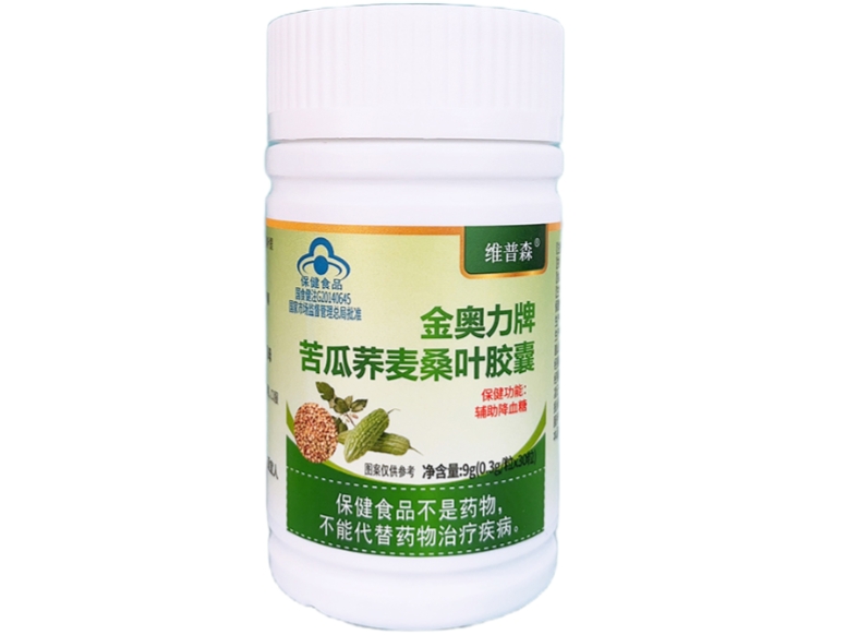 金奥力牌苦瓜荞麦桑叶胶囊