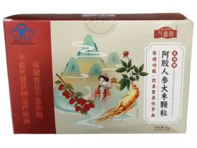 气血和百邦牌阿胶当归人参颗粒招商代理 