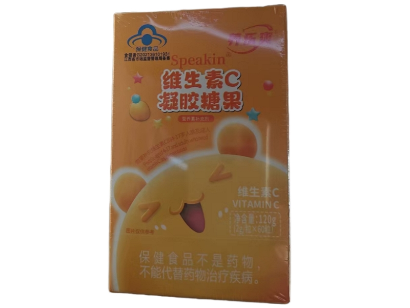 养乐爽Speakin®维生素C凝胶糖果招商代理 