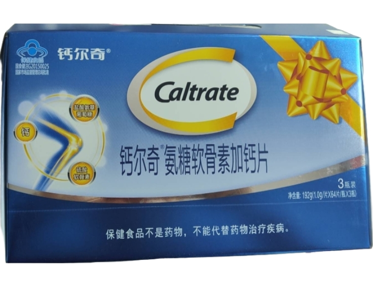 钙尔奇®氨糖软骨素加钙片