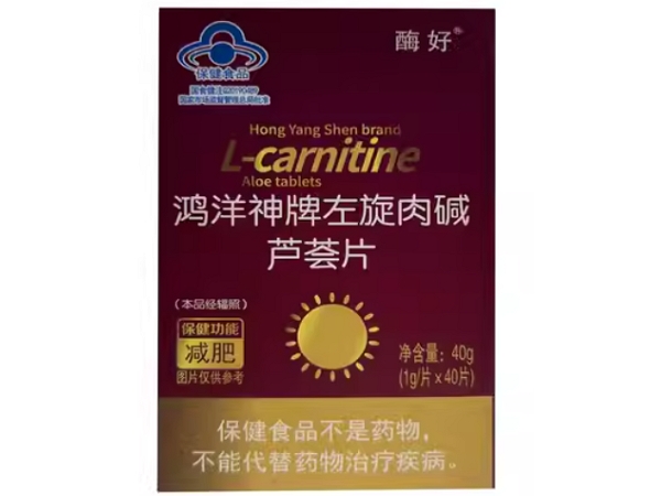 鸿洋神牌左旋肉碱芦荟片