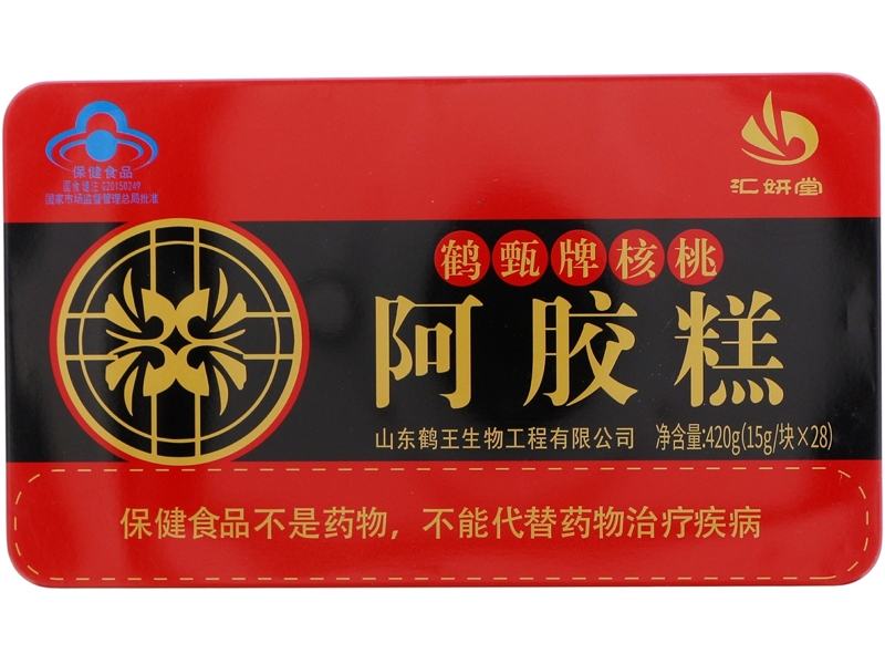 汇妍堂鹤甄牌核桃阿胶糕招商代理 420g