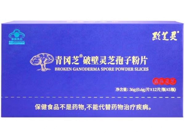 黔芝灵青冈芝®破壁灵芝孢子粉片招商代理 60片