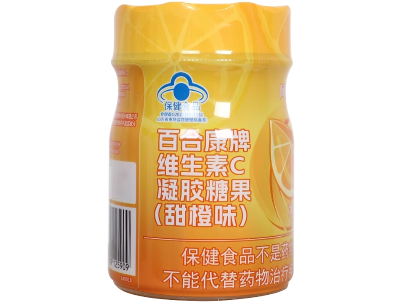 阿斯康健百合康牌维生素C凝胶糖果(甜橙味)招商代理 