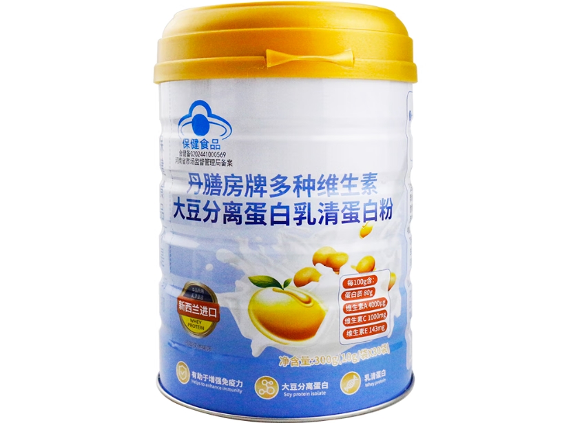 丹膳房牌多种维生素大豆分离蛋白乳清蛋白粉