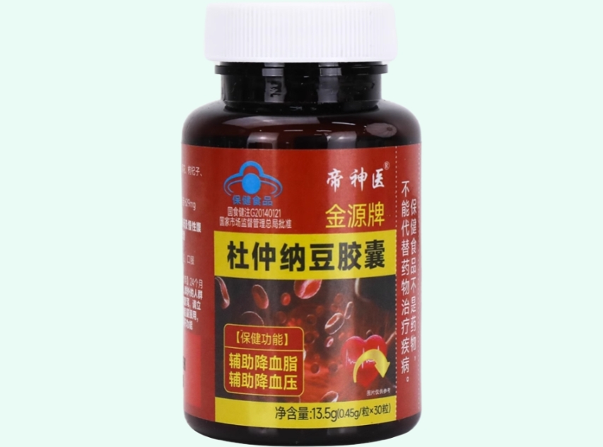 金源牌杜仲纳豆胶囊