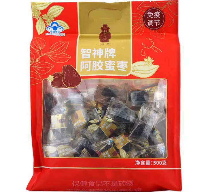 鄢复兴SINCE1673智神牌阿胶蜜枣招商代理 鄢复兴
