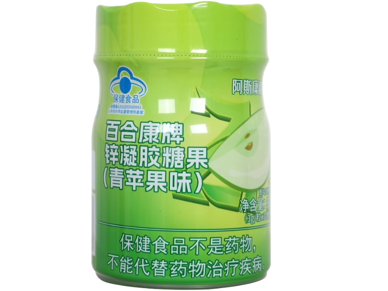 百合康牌锌凝胶糖果(青苹果味)