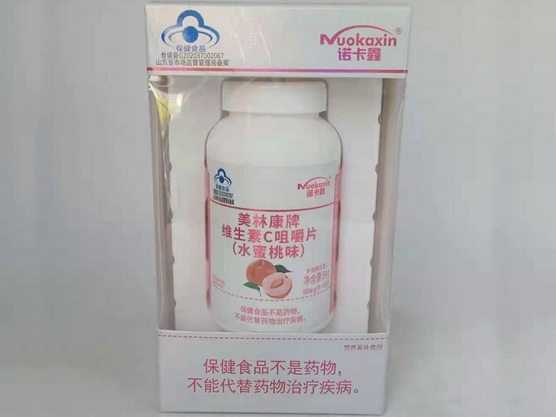 诺卡鑫美林康牌维生素C咀嚼片(水蜜桃味)招商代理 