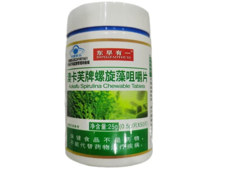 澳卡芙牌螺旋藻咀嚼片