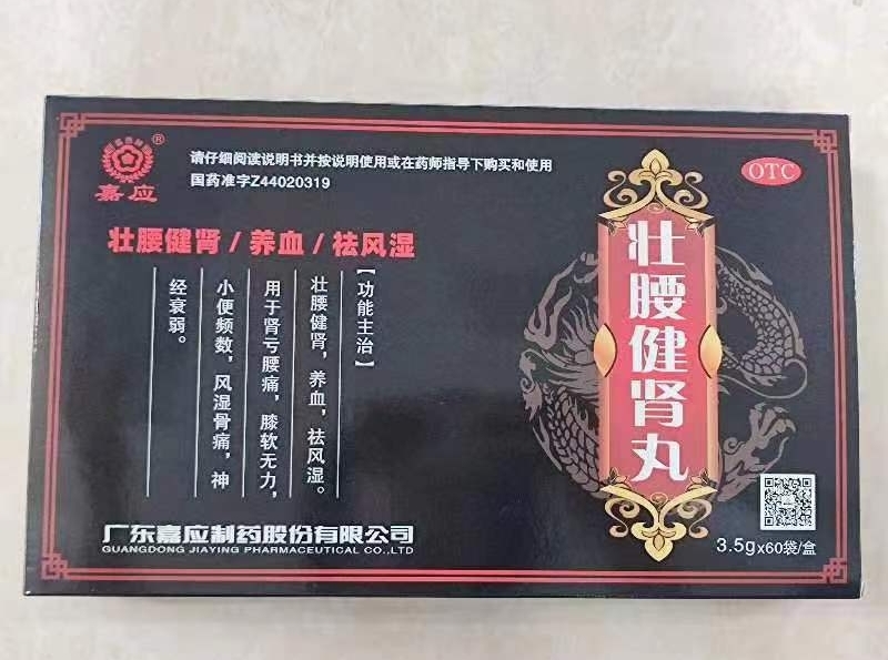 嘉应壮腰健肾丸招商代理 60袋