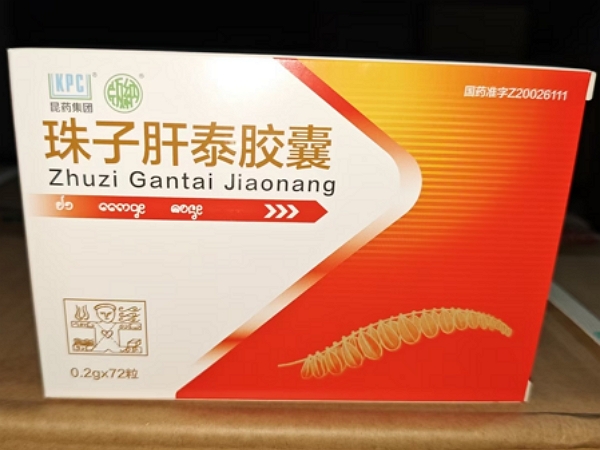 昆药集团珠子肝泰胶囊招商代理 72粒