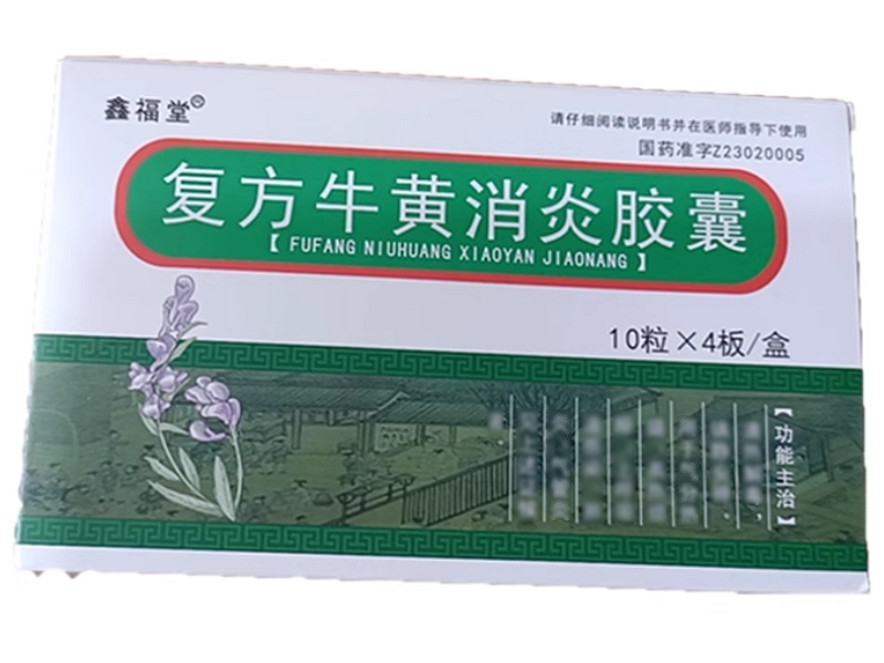 复方牛黄消炎胶囊