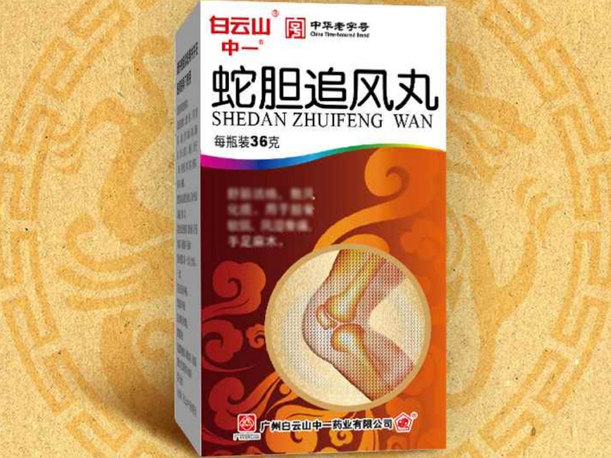 白云山/中一蛇胆追风丸招商代理 白云山