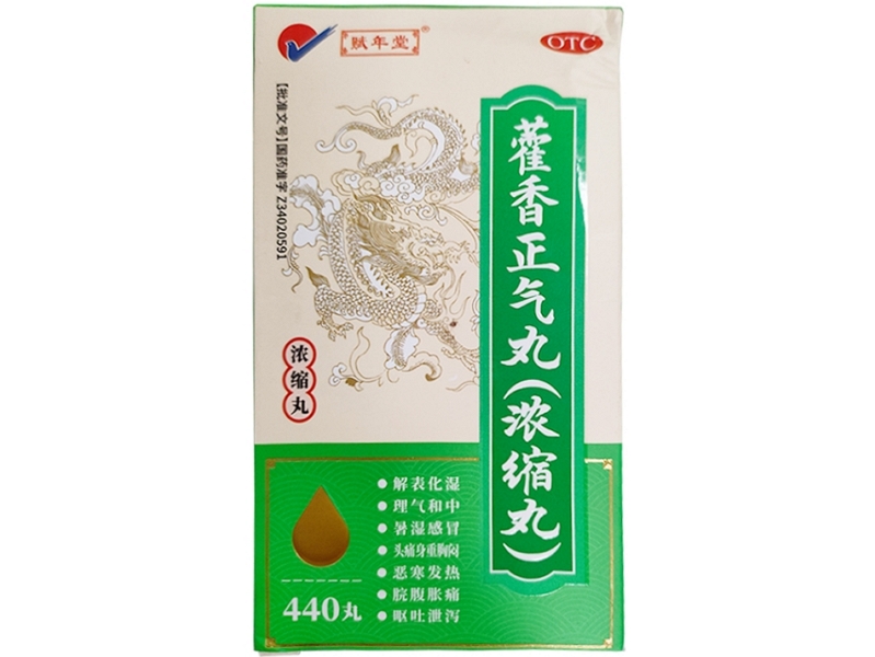 赋年堂藿香正气丸招商代理 440丸