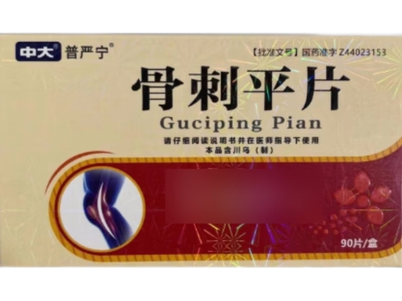 中大/普严宁骨刺平片招商代理 90片