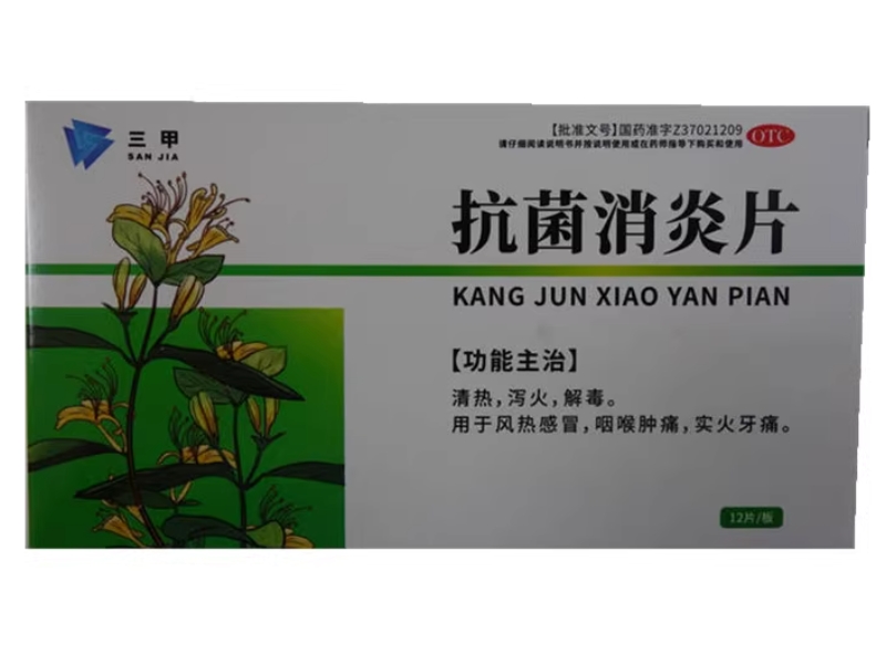 三甲抗菌消炎片招商代理 12片