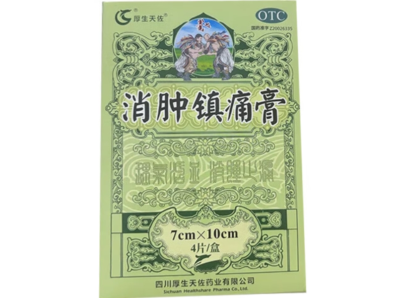 厚生天佐消肿镇痛膏招商代理 4片 厚生天佐