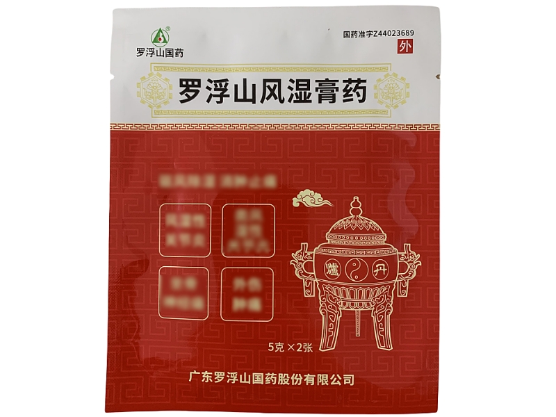 罗浮山国药罗浮山风湿膏药招商代理 5g*2贴 袋装