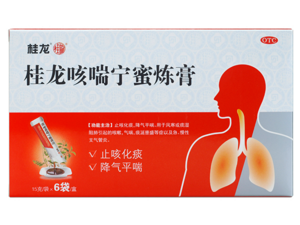 桂龙桂龙咳喘宁蜜炼膏招商代理 6袋