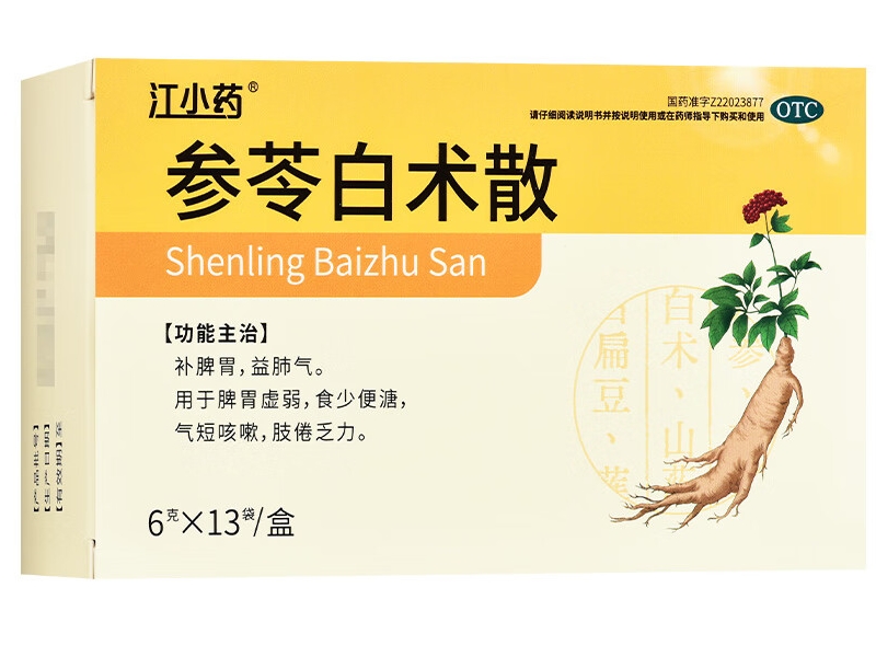 江小药参苓白术散招商代理 13袋