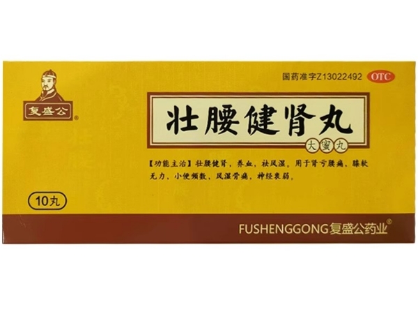 复盛公壮腰健肾丸招商代理 10丸 凯诺制药