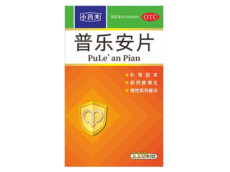 小药夫普乐安片招商代理 110片