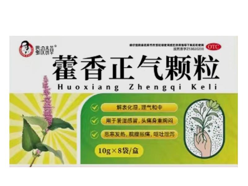 蜀汉本草藿香正气颗粒招商代理 8袋