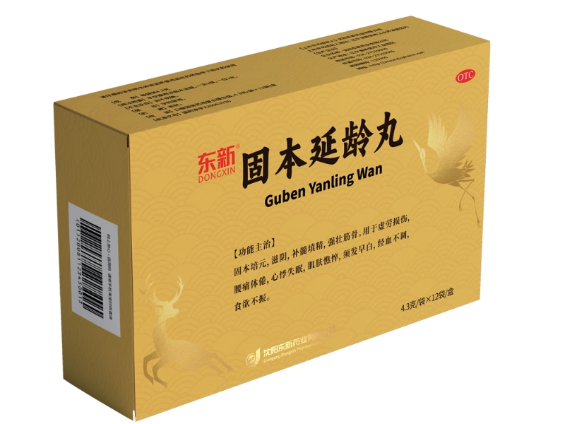 东新固本延龄丸招商代理 12袋