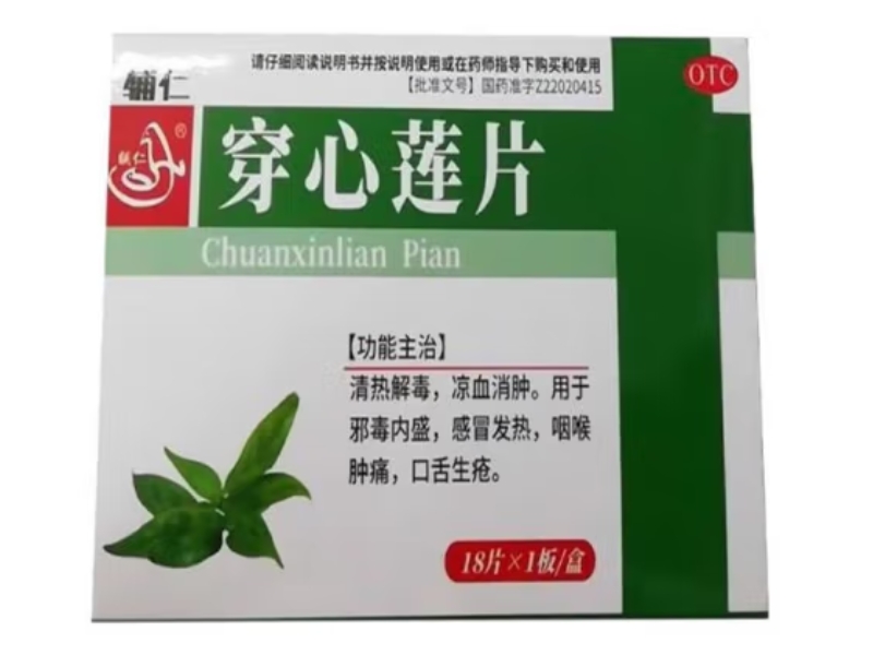 辅仁穿心莲片招商代理 18片