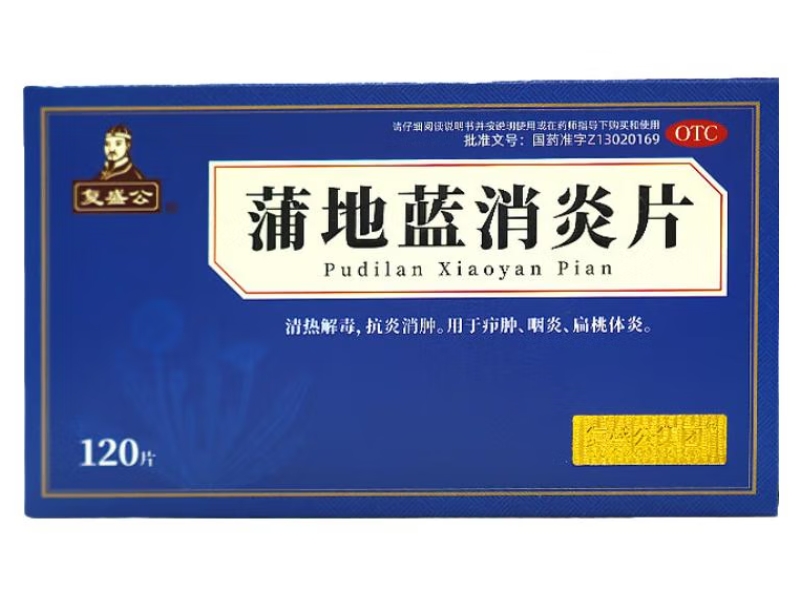 复盛公蒲地蓝消炎片招商代理 120片 大恩药业