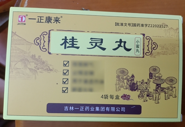 一正康来桂灵丸招商代理 4袋