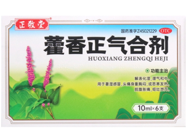 正敬堂藿香正气合剂招商代理 6支