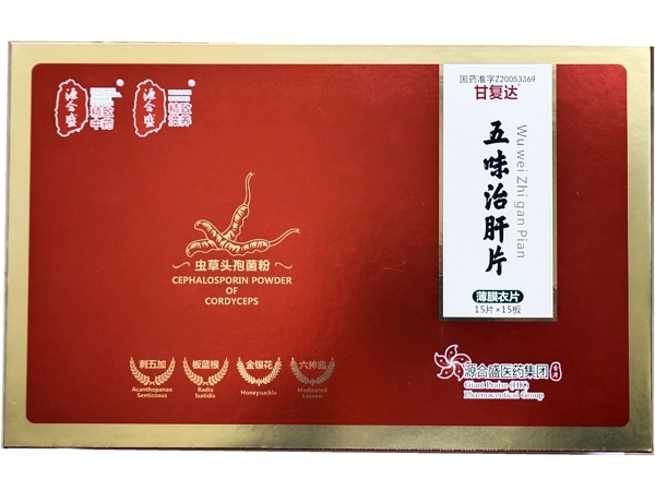 甘复达/源合盛五味治肝片招商代理 225片 薄膜衣片