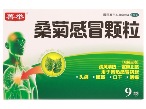 善举桑菊感冒颗粒招商代理 9袋