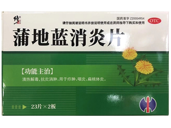 修正蒲地蓝消炎片招商代理 46片 遂成药业