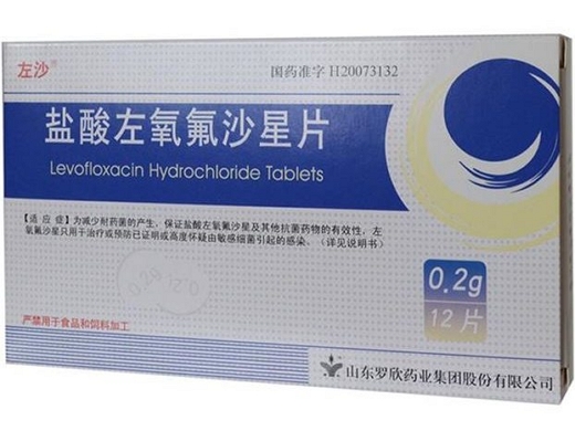 盐酸左氧氟沙星片